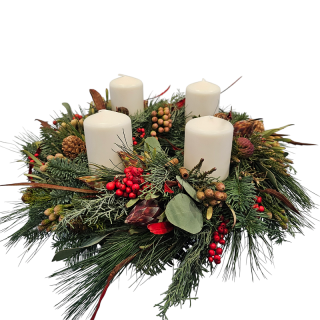 Vianočný adventný venček - 70