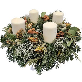 Vianočný adventný venček - 71