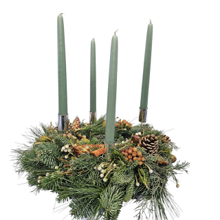 Vianočný adventný venček - 74